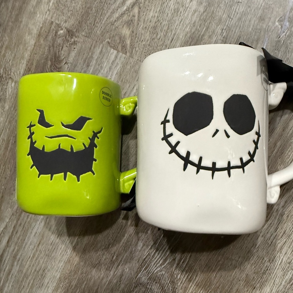 Rae Dunn Nightmare Before Christmas Mugs